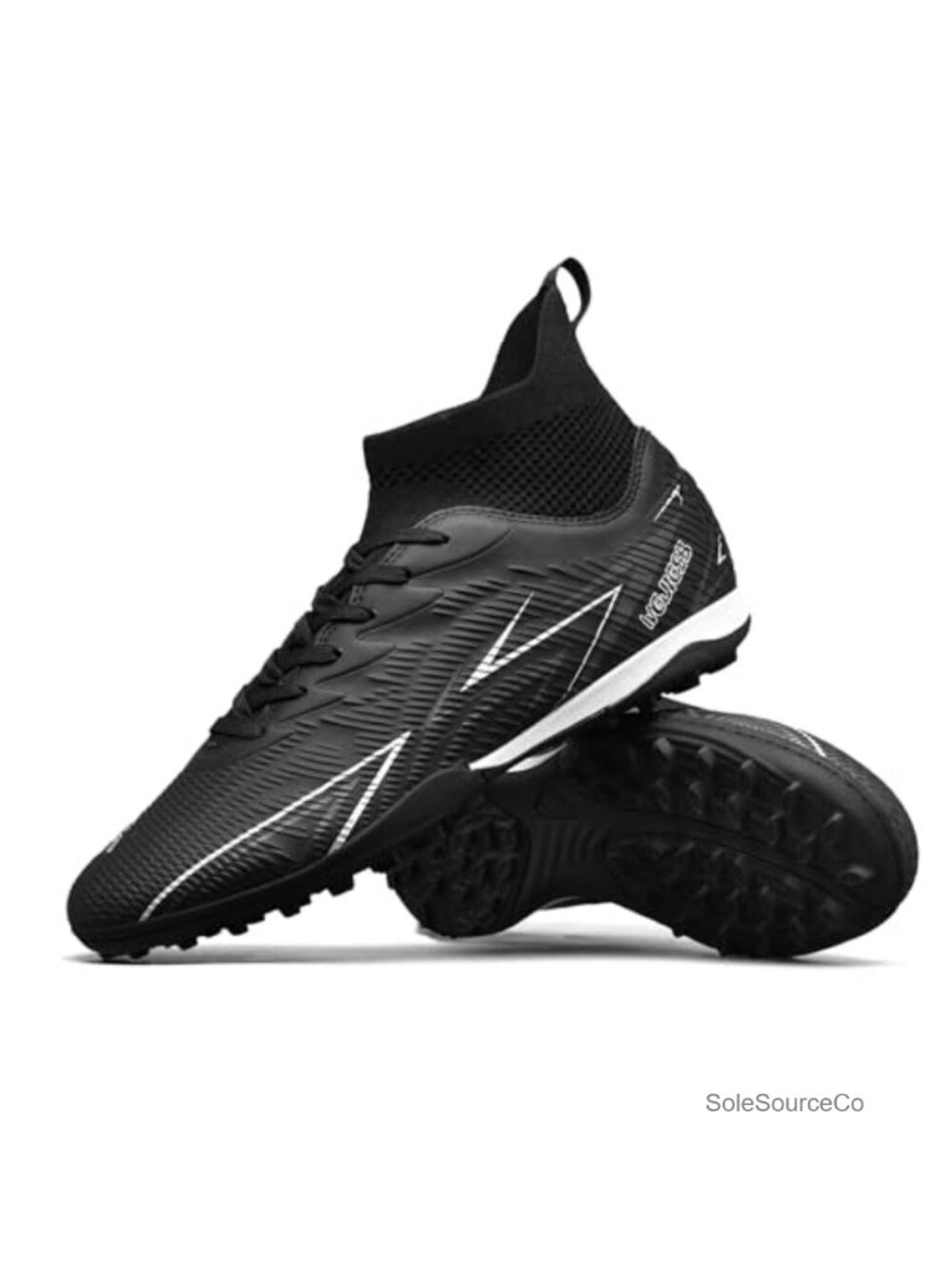 Turf Indoor Soccer Cleats Mens Womens High Ankle Football Boots